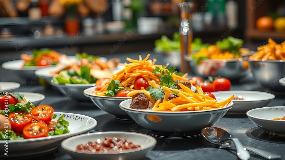Delicious Healthy Food Menu - Nutrition Program Social Media Graphics Delicious Healthy Food Menu - Nutrition Program Social Media Graphics