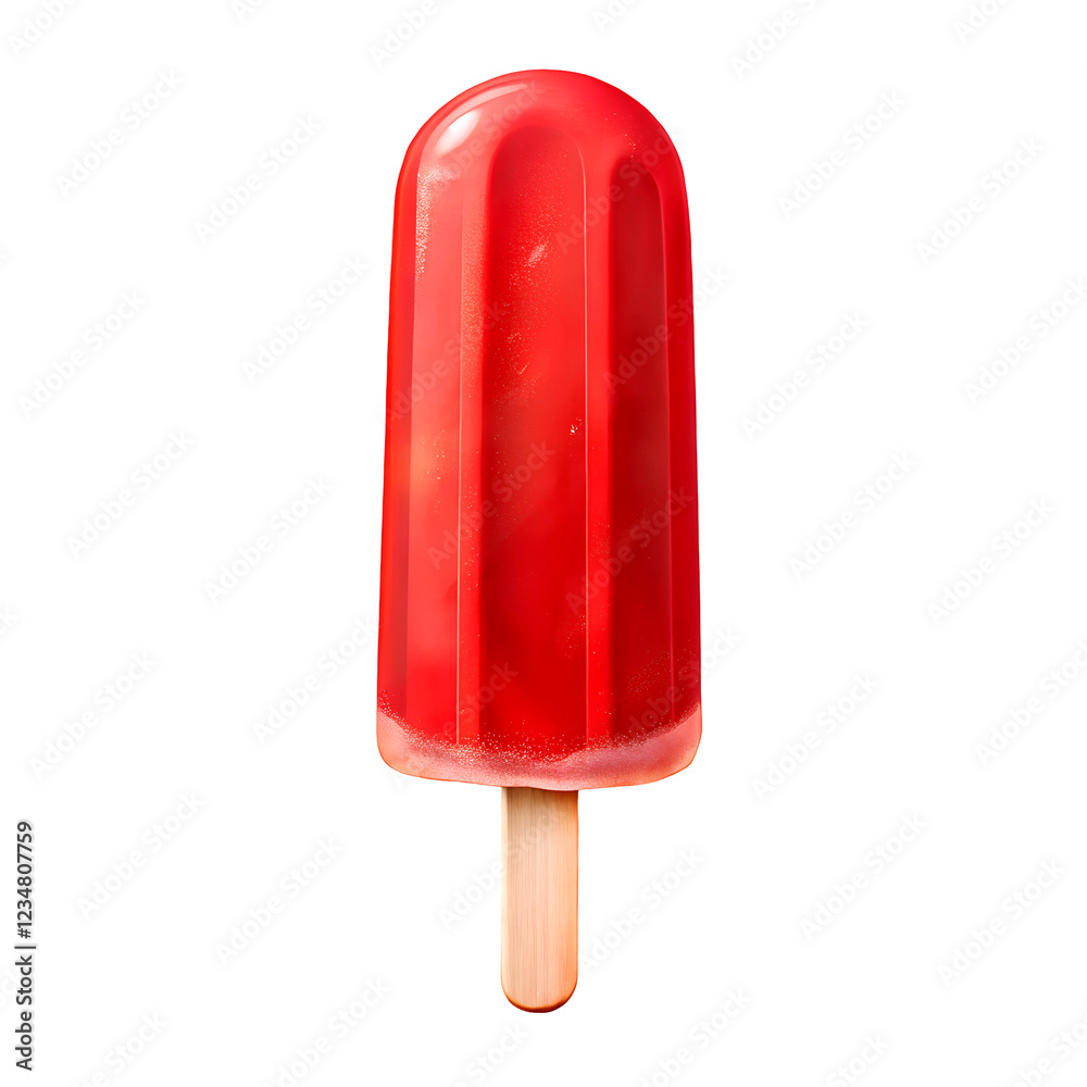 Red popsicle ice cream isolated on transparent background colorful refreshment frozen PNG file download Red popsicle ice cream isolated on transparent background colorful refreshment frozen PNG file download