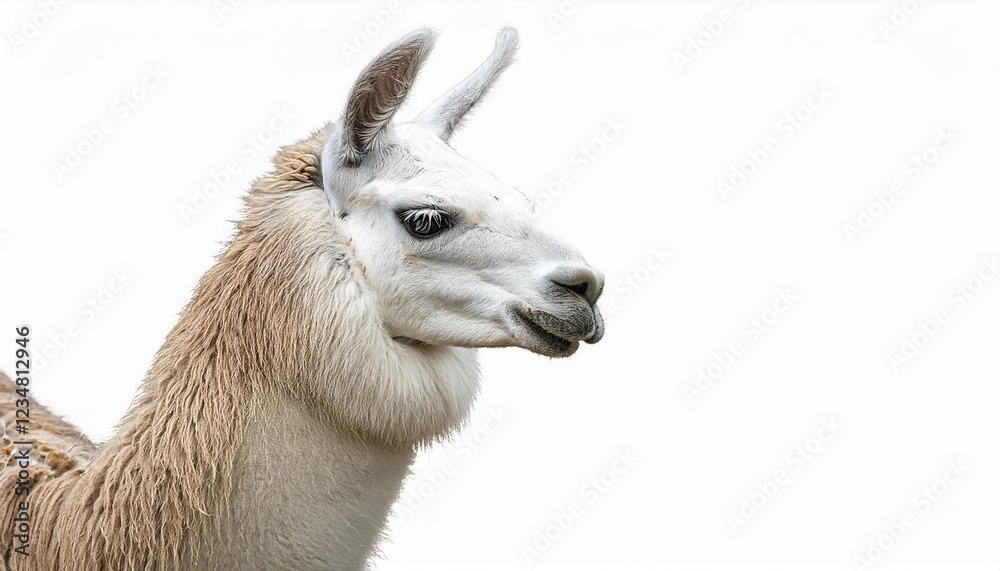 Obraz premium llama isolated