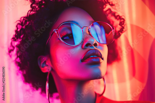 A woman, young woman portrait and new fasion