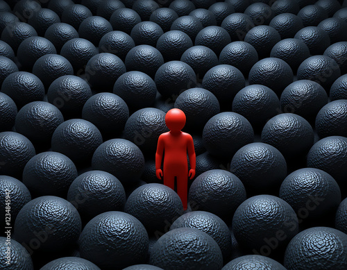 The Anomaly: A Distinctive Sphere in a Sea of Black