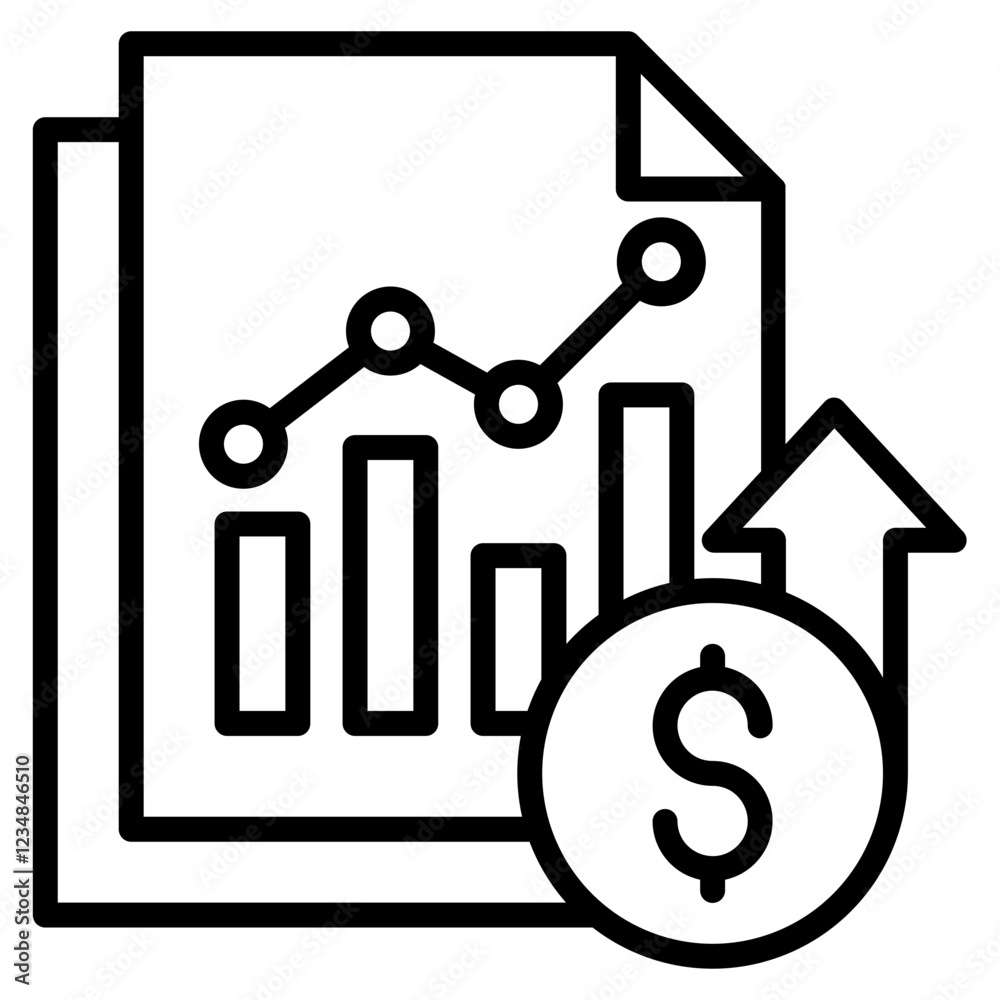 Earnings Per Share (Eps) Icon Element For Design Earnings Per Share (Eps) Icon Element For Design