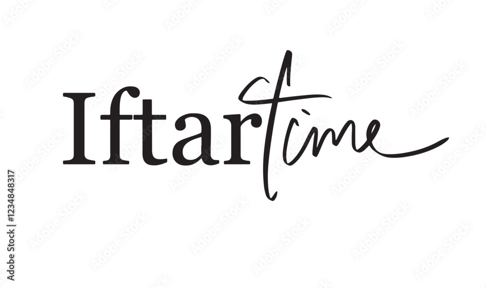 Iftar time text calligraphy script hand written lettering black color ramadan kareem eid ul fitr muslim isam religion iftar time eid mubarak february may april march month 2025 year iftar time ramadan Iftar time text calligraphy script hand written lettering black color ramadan kareem eid ul fitr muslim isam religion iftar time eid mubarak february may april march month 2025 year iftar time ramadan