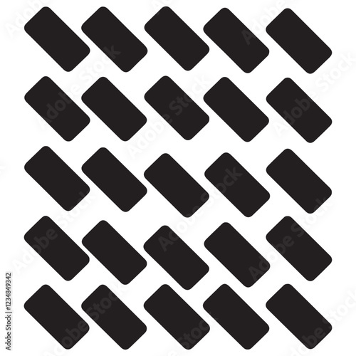 Check Mark Silhouette vector illustration