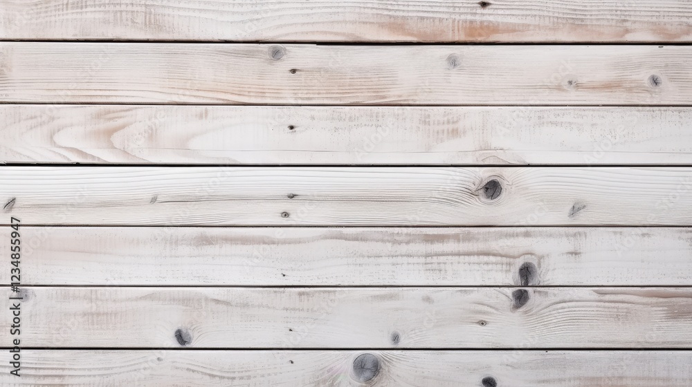 Fototapeta premium Old White Wooden Plank Texture Background Surface for Rustic and Vintage Design Projects with Natural Elements and Subtle Grain Patterns
