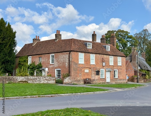 Jane Austen’s House, a 17th century property in Chawton, Hampshire. 