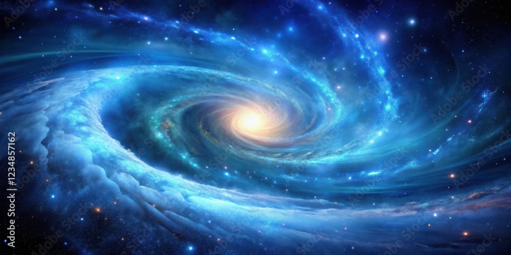 A Cosmic Dance of Starlight and Nebulae, Where Spirals of Color and Dust Enchant the Night Sky A Cosmic Dance of Starlight and Nebulae, Where Spirals of Color and Dust Enchant the Night Sky