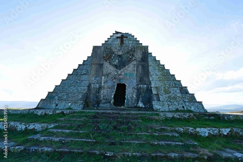 Wallpaper Mural Pyramid of the Italians, Asset of Cultural Interest.Mausoleum with 360 niches for the ashes of Italian soldiers Torontodigital.ca