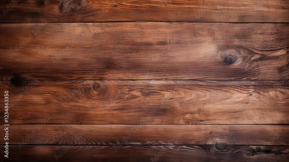 Fototapeta premium Overhead View of Rustic Wooden Textured Surface Ideal for Desktop Backgrounds and Creative Projects