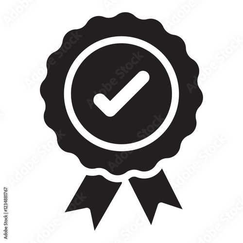 Quality Icon Isolated flat vector in outline