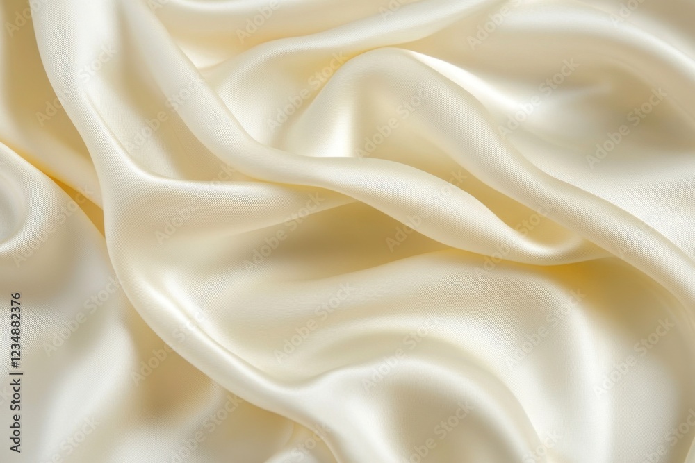 Obraz premium white silk background