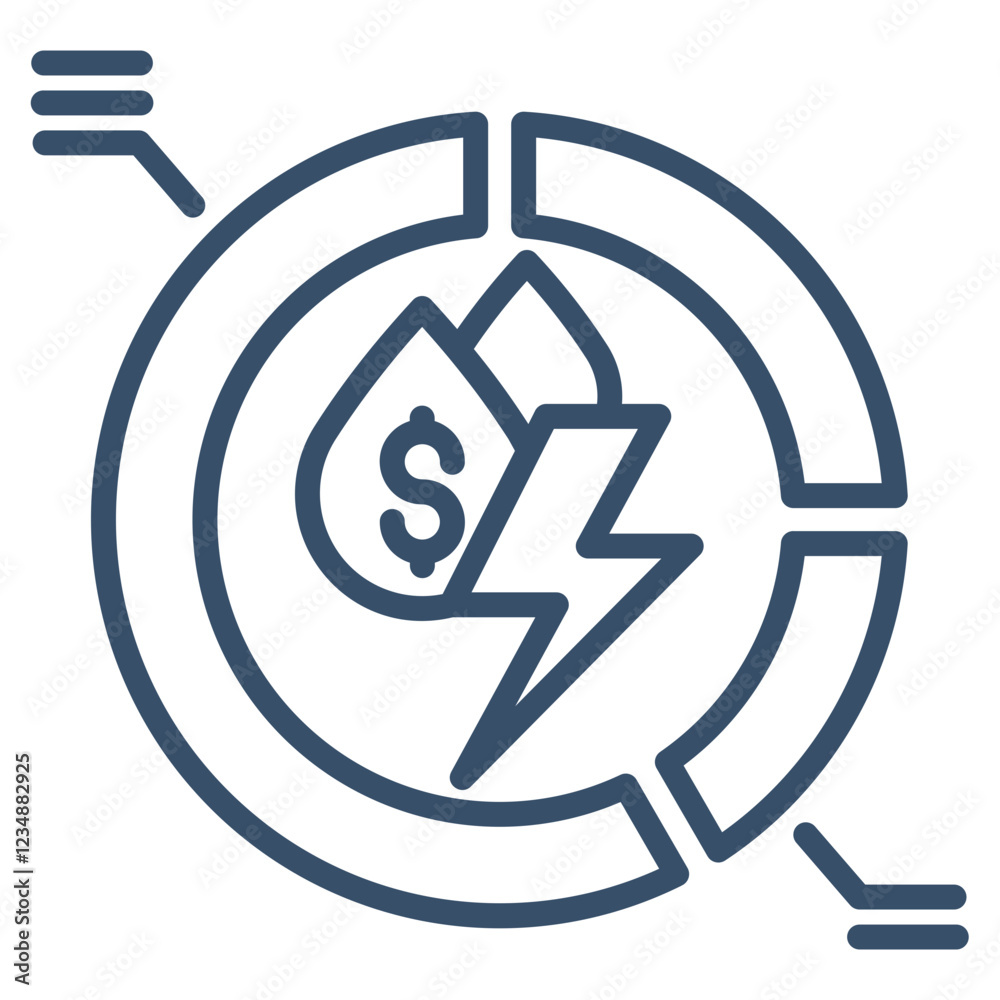 Liquidity Ratios Icon Element For Design Liquidity Ratios Icon Element For Design