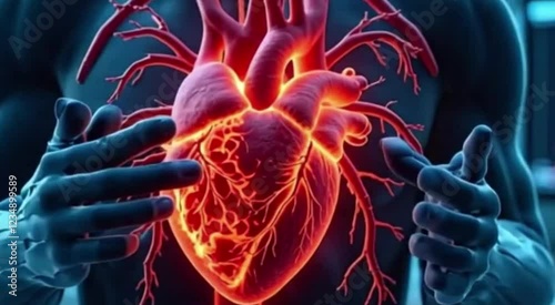 Heartbeat in Motion A Stunning View of the Human Circulatory System in Action