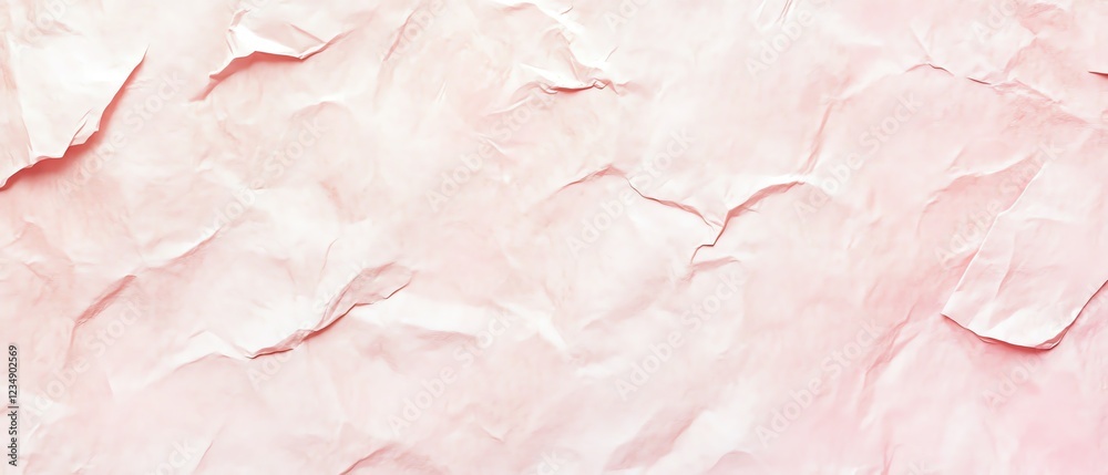 Fototapeta premium Light pink textured paper effect Valentine's day Background