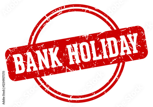 bank holiday stamp
