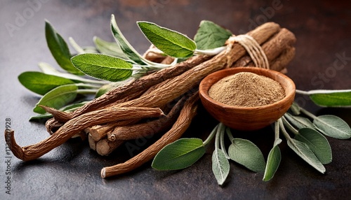 sage and licorice roots