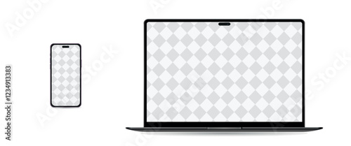 Mock-up screen set for 2025-2026 with black devices including Laptop Pro, Laptop Air, Computer monitor, Tablet, and Smartphone.