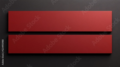 Free Download Two Horizontal Red Rectangles on Dark Background - GFXLoad