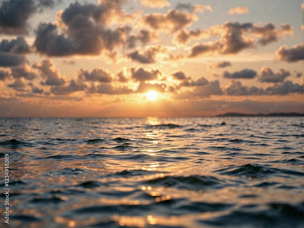 Obraz premium amanecer en el mar