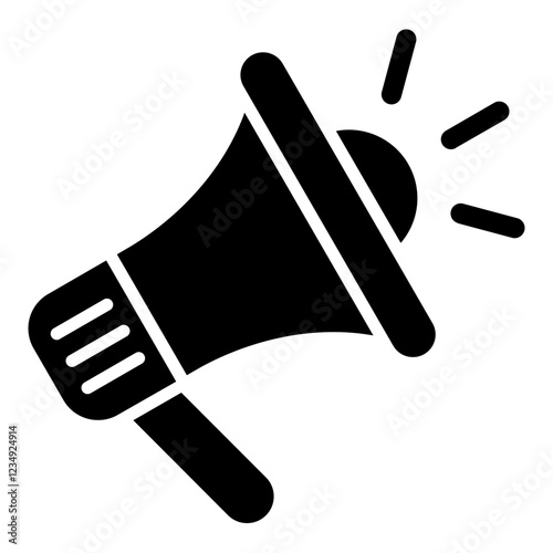 Loudspeaker/megaphone icon