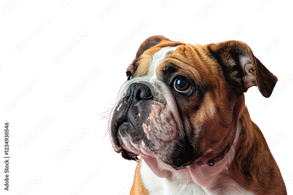 Close up of a bulldog Close up of a bulldog