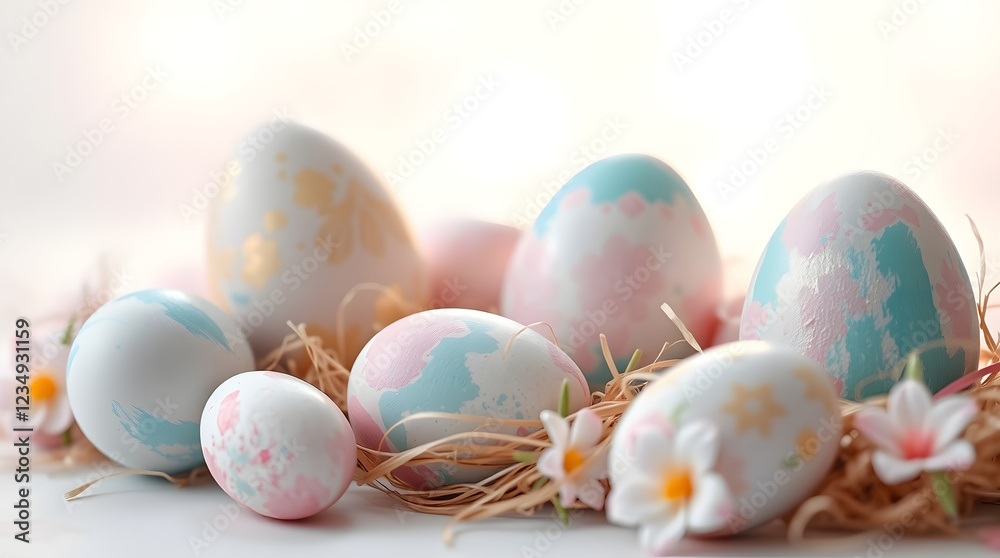 Painting Easter eggs | generative AI