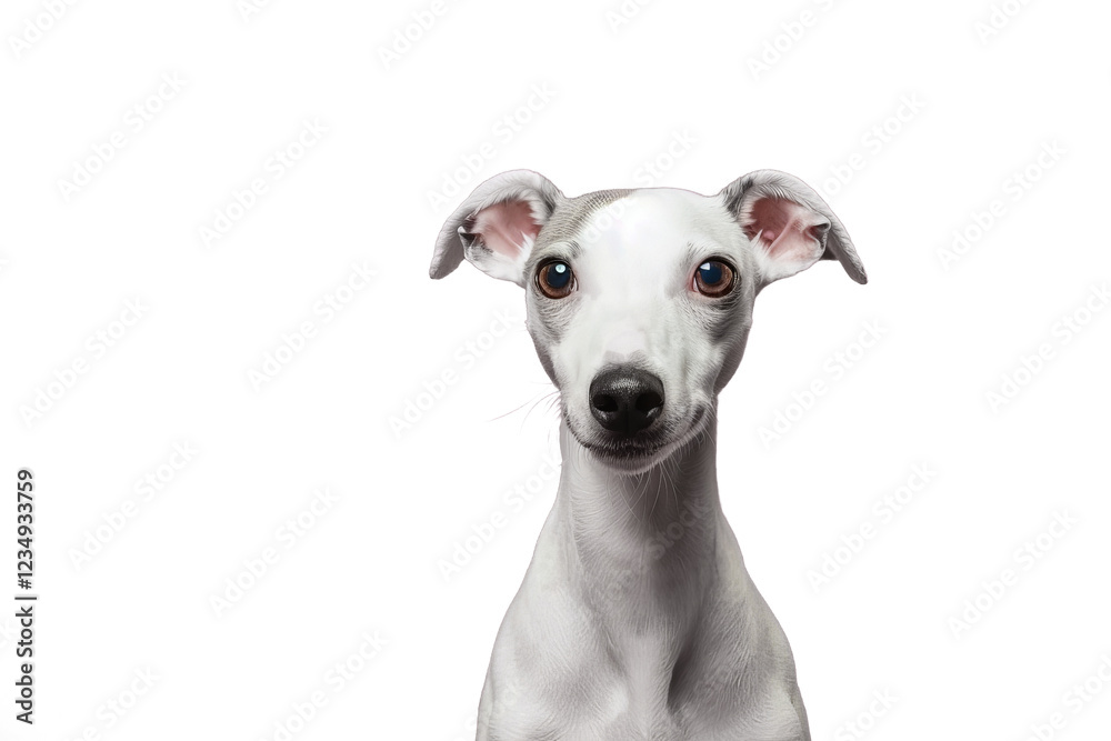 Close up of a whippet Close up of a whippet