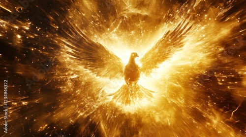 Fiery Dove: A Divine Revelation