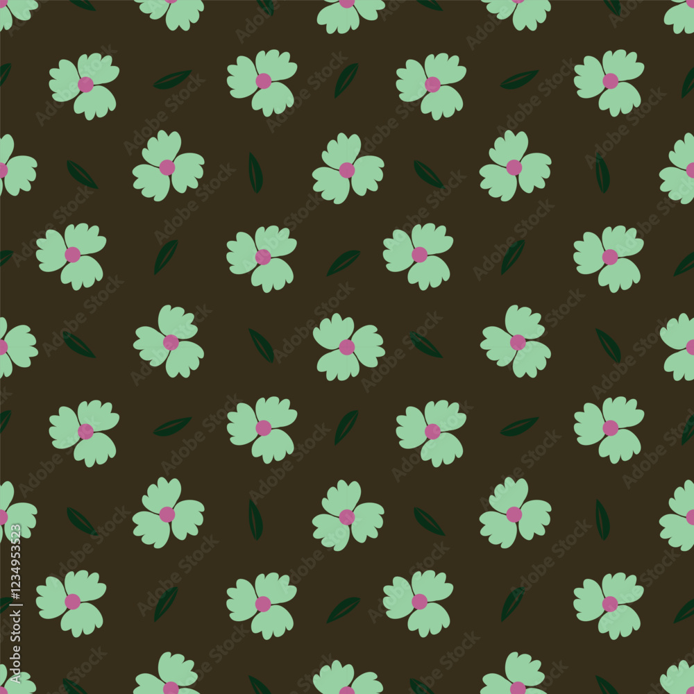 textile design with flower pattern image textile design with flower pattern image