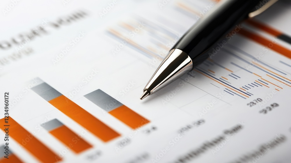 Business plan presentation with a focus on financial goals and revenue growth. Business plan presentation with a focus on financial goals and revenue growth.