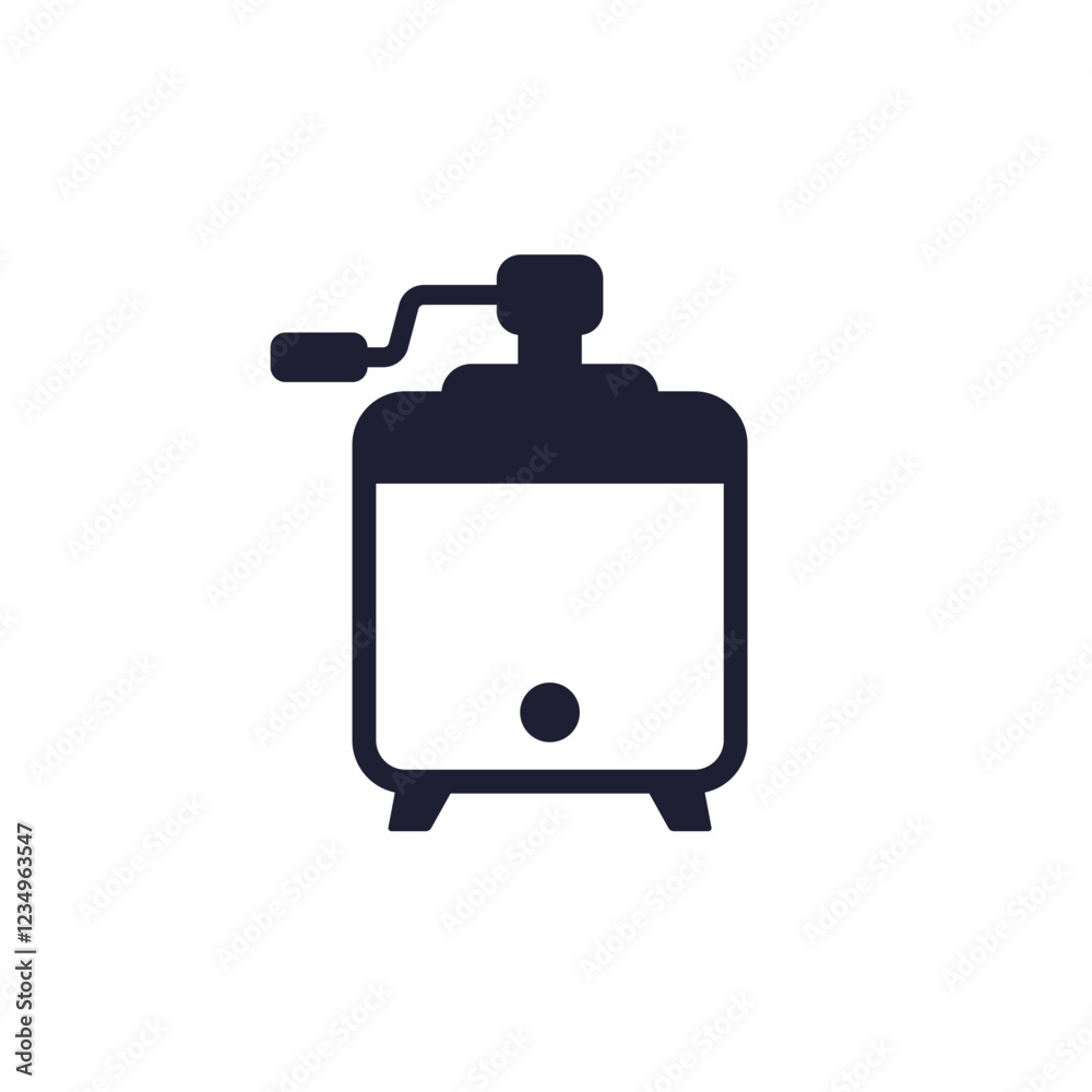 Honey extractor icon, beekeeping and apiculture vector pictogram Honey extractor icon, beekeeping and apiculture vector pictogram
