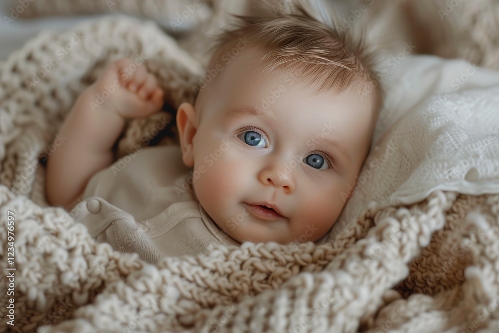 A cute little baby A cute little baby