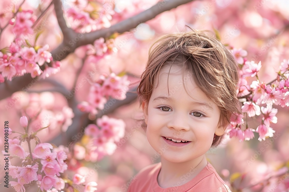 A Smiling child happy boy japanese A Smiling child happy boy japanese