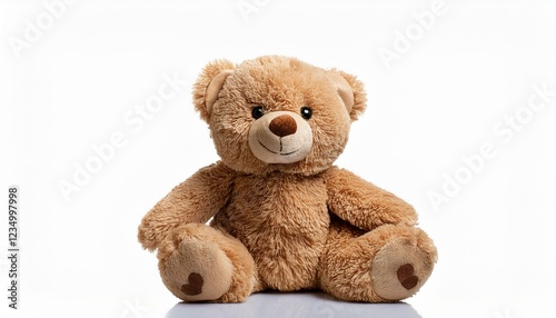 teddy bear isolated on white background photo