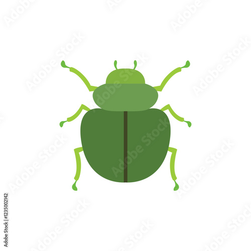 beetle insect bug vector symbol sign icon 