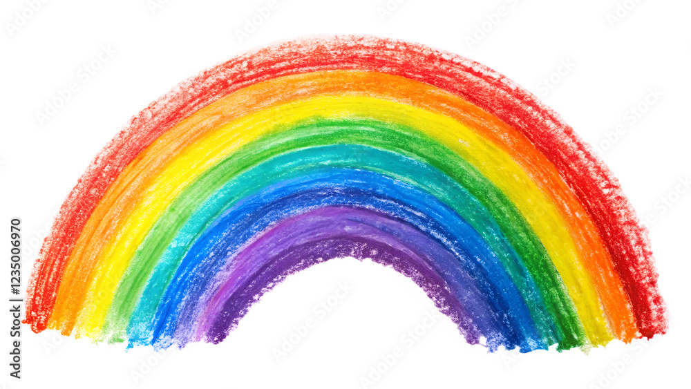 Fototapeta premium rainbow colored paper