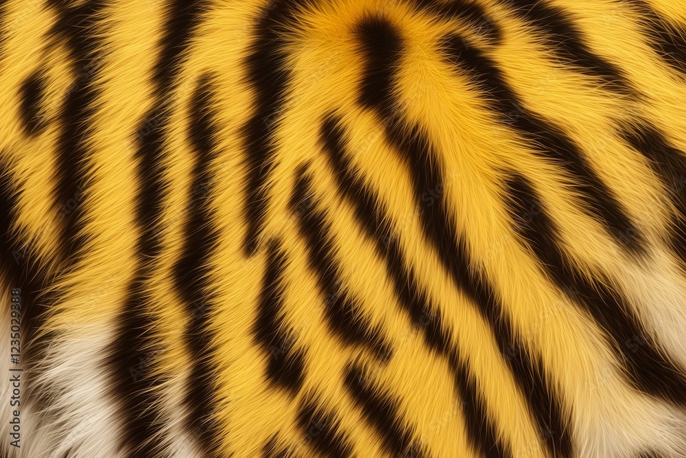 Fototapeta premium pattern of fur on the tiger background