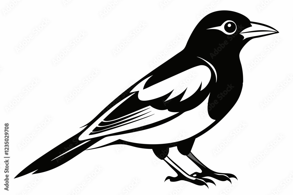 Fototapeta premium illustration of a bird