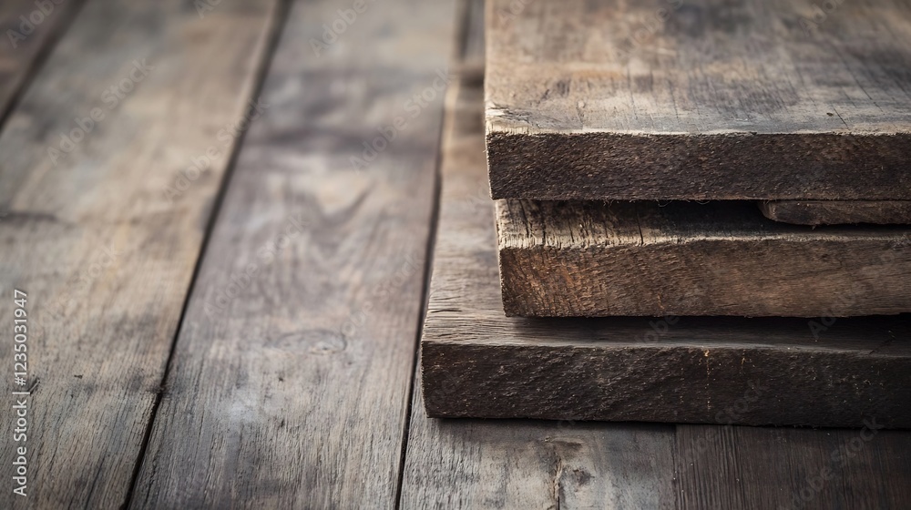 Rustic Weathered Wooden Planks Rustic Wood Texture Background : Generative AI Rustic Weathered Wooden Planks Rustic Wood Texture Background : Generative AI