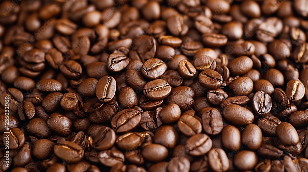 Rich Whole Coffee Beans Roasted to Perfection for Gourmet Brewing : Generative AI Rich Whole Coffee Beans Roasted to Perfection for Gourmet Brewing : Generative AI