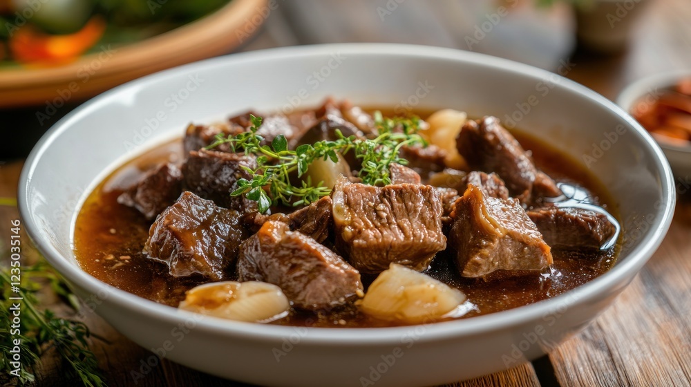 Delicious Beef Stew in a Bowl: A Hearty and Flavorful Meal Delicious Beef Stew in a Bowl: A Hearty and Flavorful Meal