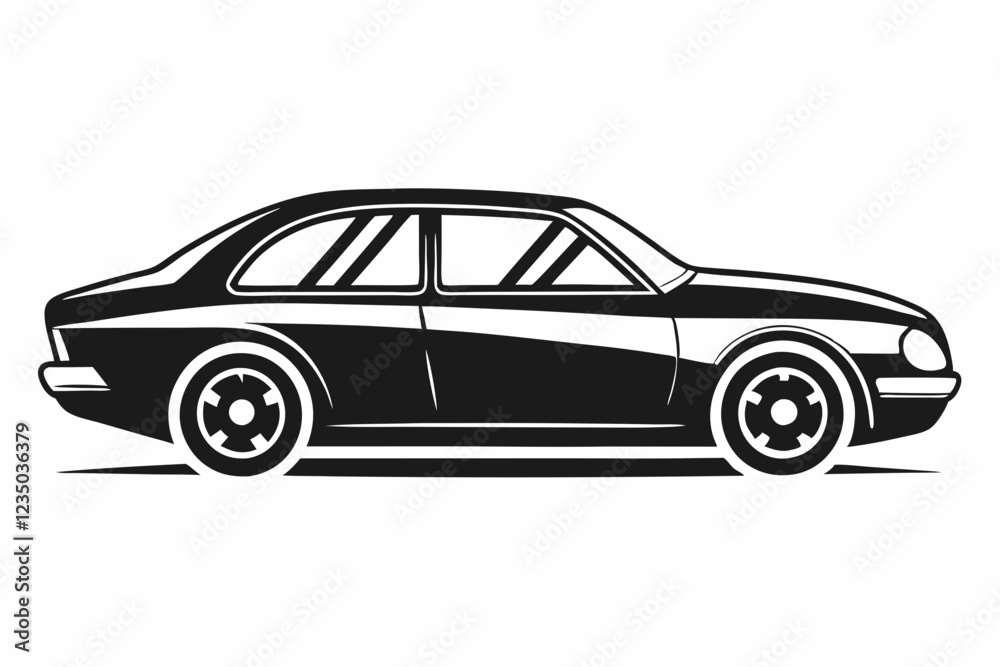 Obraz premium car window designs american flag designs