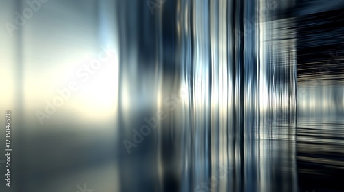 Abstract Grey and White Vertical Linescape