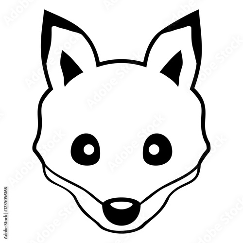 Red Fox Forest Animal Cunning Smart Cute Wild Dog Design Lover Art Vector Illustration Card T-Shirt Poster Sticker Graphic Print Decorative Drawing Isolated Logo Decoration Symbol Creative Cool Style
