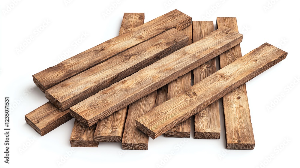A collection of wooden planks arranged haphazardly. Perfect for construction, woodworking, or DIY projects, showcasing the natural grain and texture of the wood. A collection of wooden planks arranged haphazardly. Perfect for construction, woodworking, or DIY projects, showcasing the natural grain and texture of the wood.