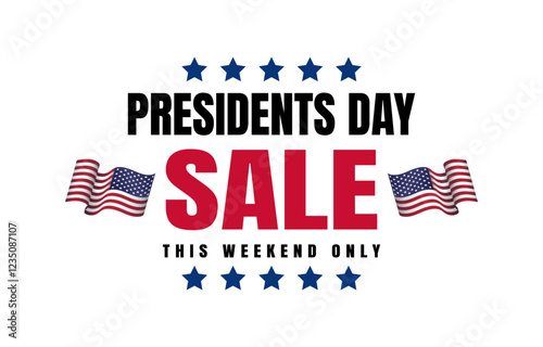 presidents day sale banner