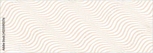 Abstract striped 3d background, vector lines wallpaper design.