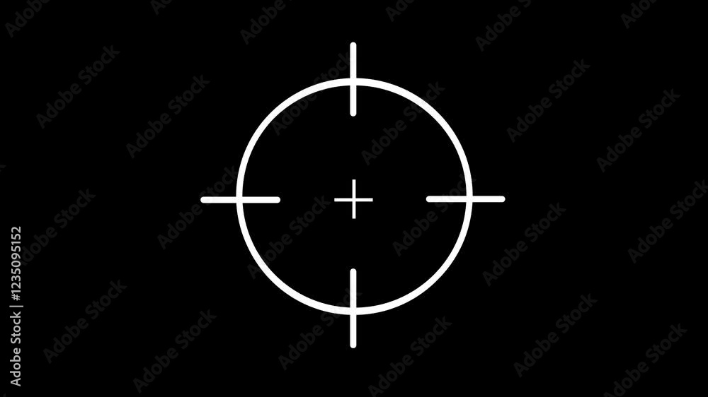 Gun target set icon, Sight sniper target, crosshair symbol motion background. k1_1187Target animation, target sniper, target gaming animation. Gun target set icon, Sight sniper target, crosshair symbol motion background. k1_1187Target animation, target sniper, target gaming animation.