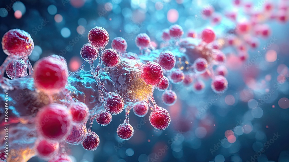 Synthetic biology concept illustration Synthetic biology concept illustration
