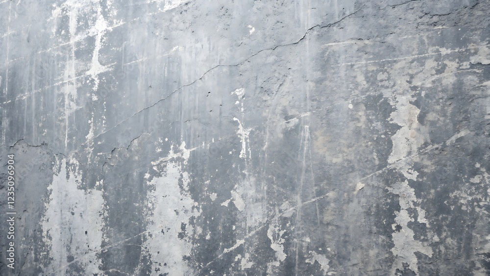 Obraz premium Abstract Gray Texture with Scratches and Smudges – Industrial and Raw Grunge Design
